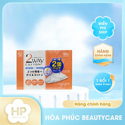 Bông Tẩy Trang Cotton Labo Và Nước Tẩy Trang Nhanh Vùng Mắt Kissme (120 mL)