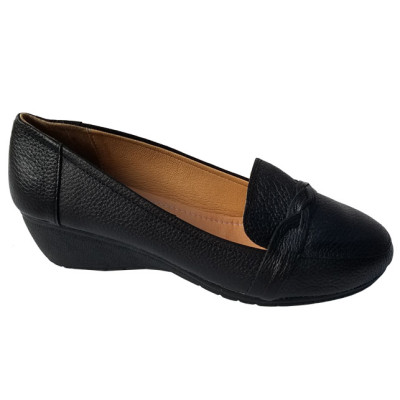 Giày lười nữ da bò thật BIGGBEN cao cấp BB116