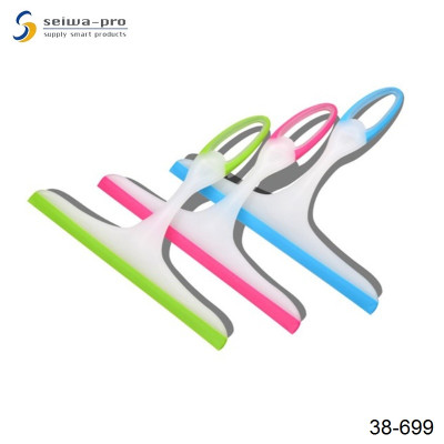 Cây lau kính cầm tay Seiwa-Pro lưỡi gạt Silicon 24.5cm - Hàng nội địa Nhật nhập khẩu Chính Hãng- GIAO MÀU NGẪU NHIÊN