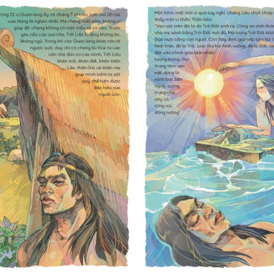 	Lịch Sử Việt Nam Bằng Tranh - Bánh Chưng Bánh Giầy (Bản Màu) _TRE