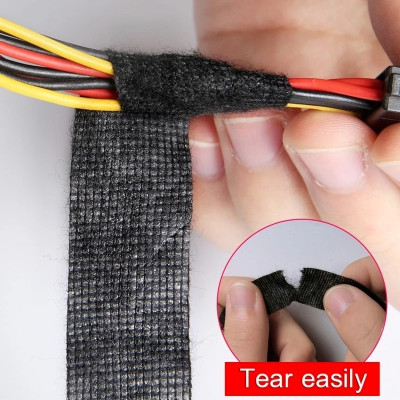 Băng dính vải chịu nhiệt dùng quấn dây điện ô tô, bọc cáp màn hình laptop