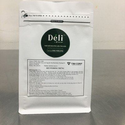 Pudding chocolate Déli - Túi chiết 250gr - chuyên dùng làm topping trà sữa - thơm béo, mềm mại