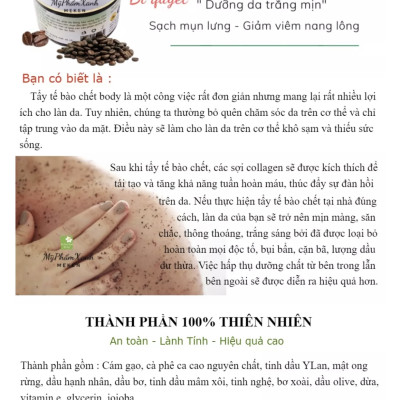 TẨY TẾ BÀO CHẾT LÁNG MỊN BODY MẸ KEN-Hũ 200ml