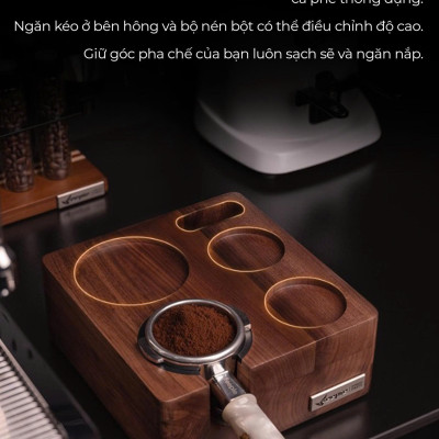 Đế gỗ tamper OCD WDT Feepie