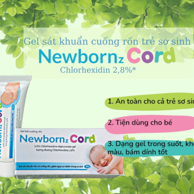 Gel bôi sát khuẩn cuống rốn Newbornz Cord