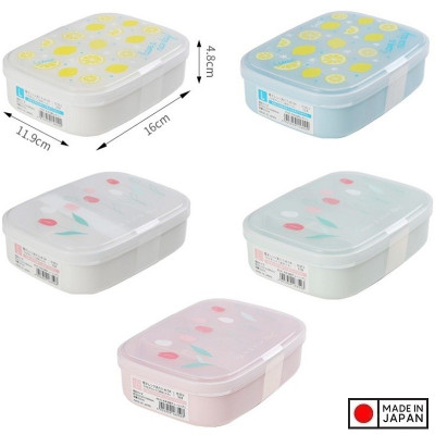 Hộp Cơm chia ngăn Bento Tulip size L 650ml - Hàng Nội Địa Nhật Bản