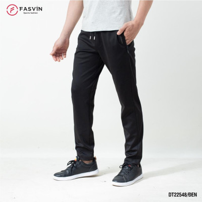 Quần thun thể thao nam Fasvin DT22548.HN vải thun 01 lớp co giãn thoải mái