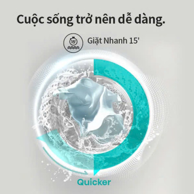 Máy giặt Hisense Inverter Pro 10.5 kg WF105N1 Giặt hơi nước diệt khuẩn, bảo hành 3 năm - HÀNG CHÍNH HÃNG