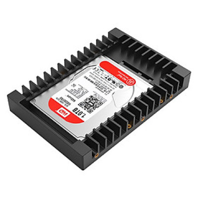 Khay Đựng Ổ Cứng ORICO 1125SS Hỗ Trợ gắn SSD/HDD 2.5" vào khay 3.5" trên PC - Hàng chính hãng 