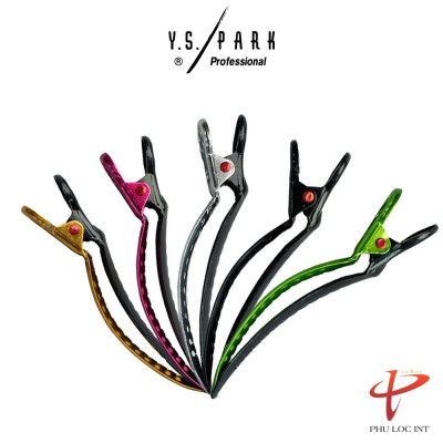 Kẹp tóc mỏ vịt YS PARK nhôm chống gỉ kháng hóa chất hàng chính hãng