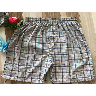 Quần Đùi Nam Thương Hiệu Davie Mặc Nhà Họa Tiết Karo Mã Số DVS010 - Giao Màu Ngẫu Nhiên