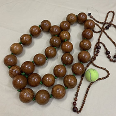 Vòng Lắc Eo Hạt Gỗ Hương Cao Cấp ( video , hình thật )