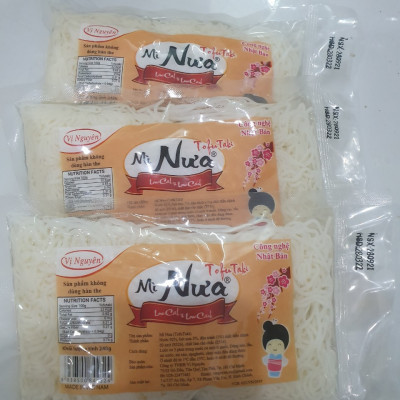 Combo 8 Gói Mì Nưa Vị Nguyên Das Keto 240g