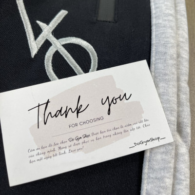 Quần dài tập gym nam DO GYM SHOP form ôm body, thun polyester không xù lông