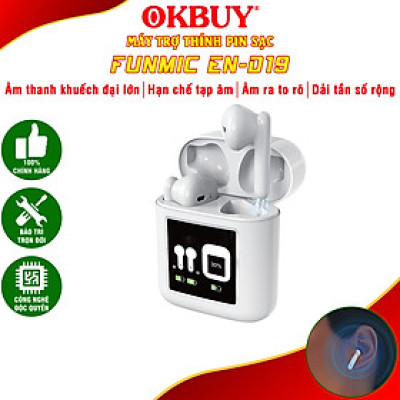 Tai nghe trợ thính không dây cho người già FUNMIC EN-D19 - Dòng cao cấp