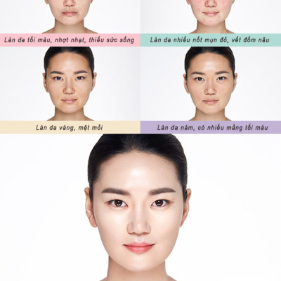 Combo 2 lõi phấn nước kiềm dầu, che khuyết điểm  It