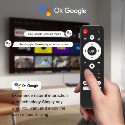 Android tv điều khiển giọng nói tiếng việt hỗ trợ bluetooth Wifi 2 băng tần kép cài sẵn youtube chặn quảng cáo, truyền hình cáp và xem phim HD miễn phí vĩnh viễn - Hàng nhập khẩu