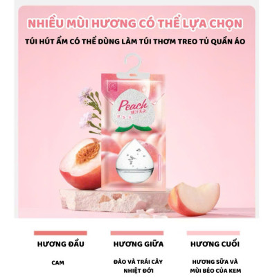 SET 2 Túi Hút Ẩm Mùi Thơm Nước Hoa 2 Ngăn Siêu Thấm - Chống Mốc, Để Tủ Quần Áo, Tủ Giày - HÀNG CHÍNH HÃNG MINIIN