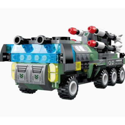 Đồ chơi - QMAN - 42207 Bộ đồ chơi xếp hình mô hình xe quâ.n sự- giao lẻ 1 mẫu ngẫu nhiên