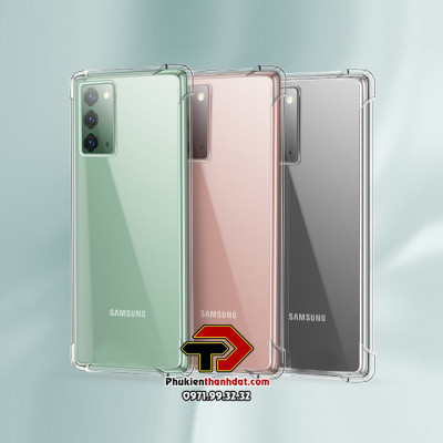 Ốp lưng dẻo trong chống sốc dành cho SamSung Galaxy Note 20 -  Hàng nhập khẩu