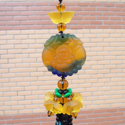 Khánh Treo Xe  Ô Tô  Phong Thủy  Tùy Hưu Phật Di Lạc Mang May Mắn 