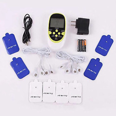 Máy massage xung điện trị liệu 8 miếng dán, 8 chế độ massage, xài pin tiểu - Hàng chính hãng