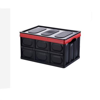 Thùng đựng đồ cốp xe ô tô kèm túi lót chống nước cao cấp - 56 lit