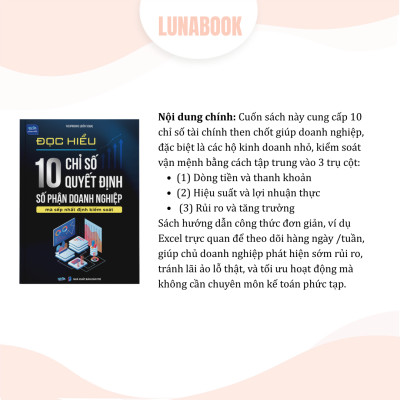 Sách - Đọc hiểu 10 chỉ số quyết định số phận doanh nghiệp
