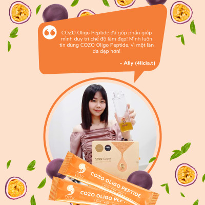 Bột Peptide COZO Oligo Peptide Giúp Tăng Cường Sản Xuất Collagen, Chống Lão Hóa, Làm Trắng Da và Dưỡng Ẩm 