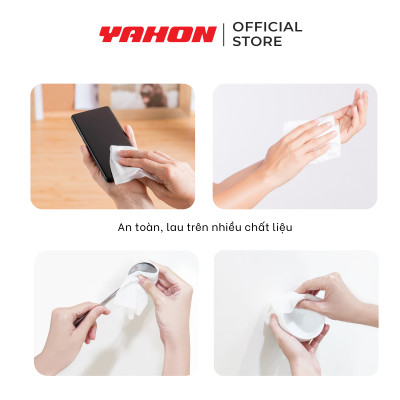 Khăn Ướt Cồn LET-GREEN 35 Miếng/Bao