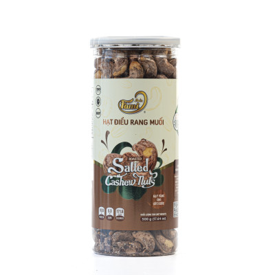 Hạt Điều Rang Muối Vỏ Lụa Fami (500g)
