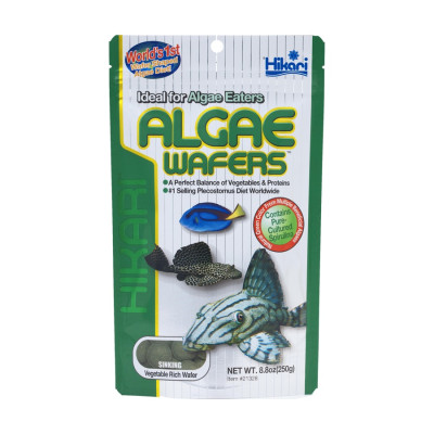 Thức Ăn Pleco Hikari ALGAE WAFERS - Cám cá pleco cao cấp - cá chuột - cá tầng đáy