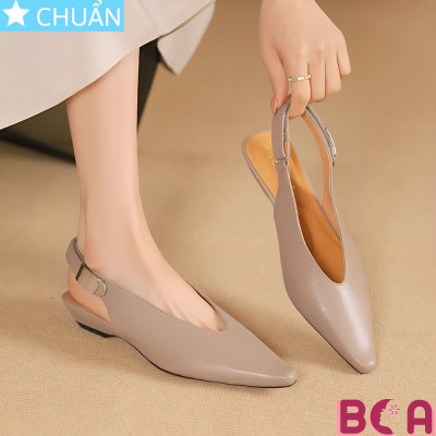 Giày Slingback cao 3 phân RO683 ROSATA tại BCASHOP Sự Kết Hợp Hoàn Hảo Giữa Thoải Mái Và Thời Trang
