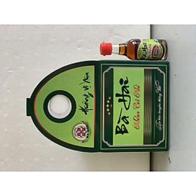 Xách Nước Mắm Nhĩ Cá Cơm Bà Hai MS40B (8chai x 60ml)