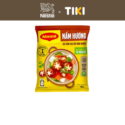 Hạt nêm cao cấp MAGGI vị Nấm Hương gói 450g