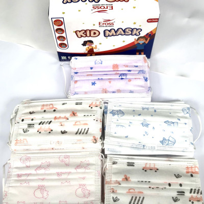 Khẩu trang Y tế trẻ em 3 Lớp Kid Mask