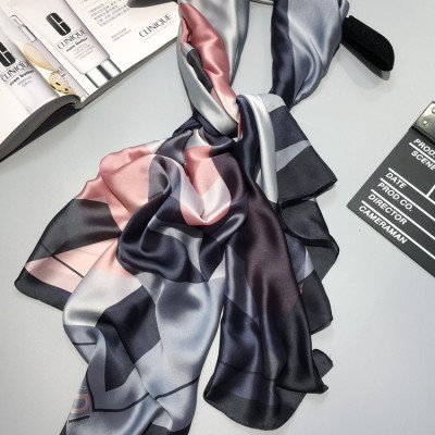 Khăn choàng lụa cao cấp bản to, phong cách Hàn Quốc sang trọng K01