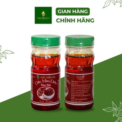 Combo 6 Chai Màu Dầu Điều Thiên Thiên Food 100ml Dùng tạo Màu Cho Món Thêm Hấp Dẫn