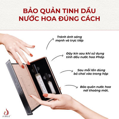 Vs by Jubilé - Tinh dầu nước hoa Pháp nữ Dạng lăn 12ml Thơm Lâu, Sang Trọng, Quyến Rũ