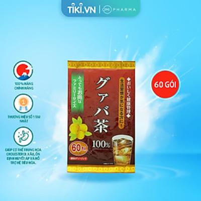Trà Lá Ổi Yuwa 100% Lá Ổi Guava Tea Thanh Nhiệt Giảm Cân, Ổn Định Huyết Áp, Tăng Sức Đề kháng