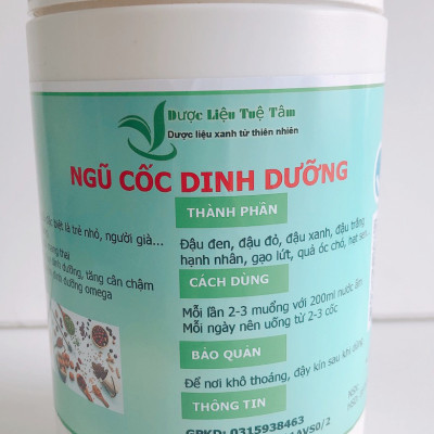 Ngũ Cốc Dinh Dưỡng - Ngũ Cốc Lợi Sữa - Sản phẩm an toàn phù hợp với mọi người  - Hủ 500gr