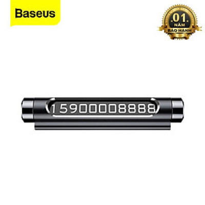 Bảng Hiện Số Điện Thoại Khi Đỗ Xe Ô Tô - Hàng Chính Hãng Baseus