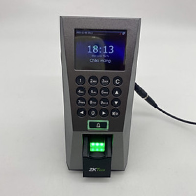 Máy chấm công ZKTeco F18+ID  dùng vân tay và thẻ ,mắt đọc cảm biến,3000 dấu vân tay,thẻ kết nối kiểm soát ra vào - Hàng Chính Hãng