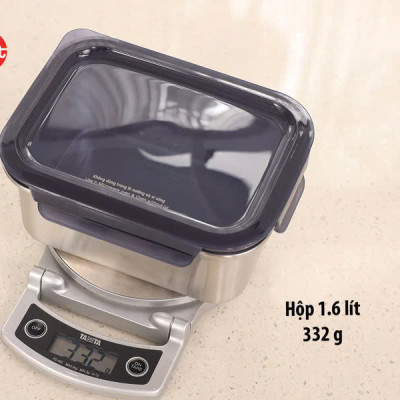 Bộ 4 hộp cao inox 304 iMAT dùng được vi sóng, đông đá, máy rửa chén, lò nướng - Hàng Chính Hãng