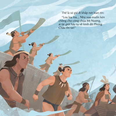 Cổ tích Việt Nam cho bé: Sơn Tinh - Thủy Tinh - Kim Đồng