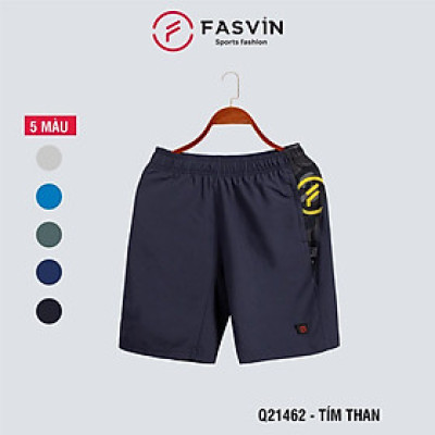 Quần đùi nam Fasvin Q21462.HN vải gió chun co giãn mềm mại thoải mái vận động
