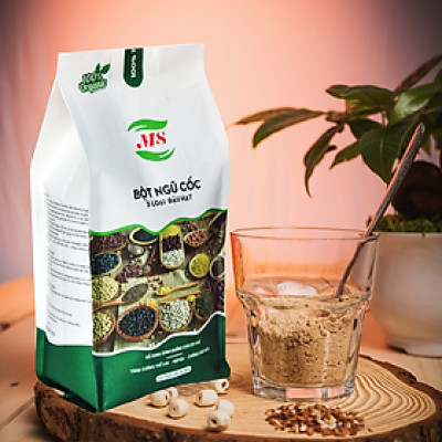 Bột ngũ cốc dinh dưỡng cao cấp 05 loại đậu & hạt ( không đường )  - MS - (500gr)