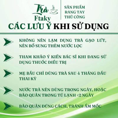 Trà Gạo Lứt Đậu Đen Túi Lọc Sao Thơm, Hỗ Trợ GiảmCân, Làm Đep Da, Chống Lão Hoá, Tiểu Đường,