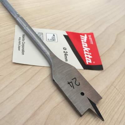  Mũi khoét gỗ dẹt 24x150mm Makita D-07777