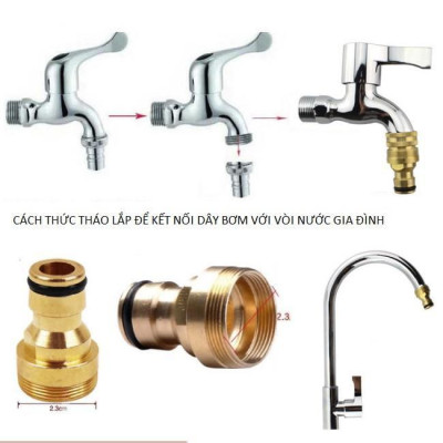 Bộ dây vòi xịt nước rửa xe, tưới cây . tăng áp 3 lần, loại 7m,10m 206587 cút sập,nối đen+ tặng đai